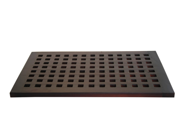 ALA TEAK Wood Grate Shower Bath Spa Waterproof Floor Mat